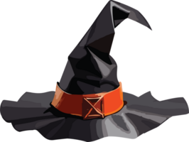 Halloween Magia strega cappello ai generativo png