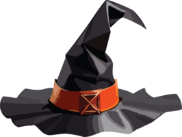 Halloween Magie Hexe Hut ai generativ png