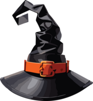 Halloween Magia strega cappello ai generativo png