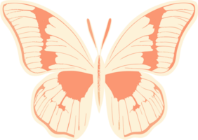 coloré papillon ai génératif png