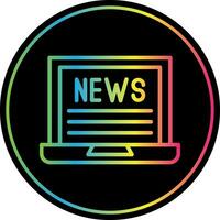 diseño de icono de vector de noticias