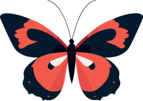 coloré papillon ai génératif png