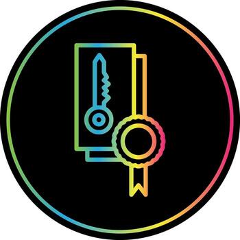 Software Licensing Vector Icon Design