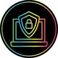 System Security Vector Icon Design