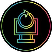 Data Recovery Vector Icon Design