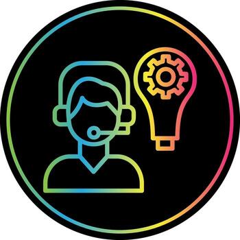 Knowledge Base Vector Icon Design