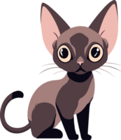 sphynx gatto ai generativo png