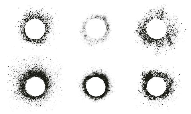 Circle Splatter Vector Art, Icons, and Graphics for Free Download