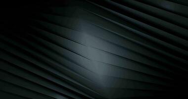 lisse Animé arrière-plan, avec noir ondulé rayures. abstrait bandes de papier. science-fiction futuriste. luxueux moderne présentation modèle video