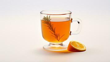 Photo of a Hot Toddy drink isolated on white background. Generative AI