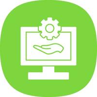 Software Support Vector Icon Design