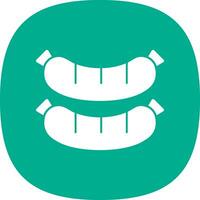 Sausage Vector Icon Design