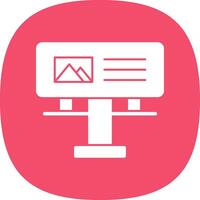 Billboard Vector Icon Design