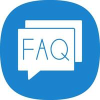FAQ Vector Icon Design