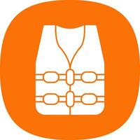 Life jacket Vector Icon Design