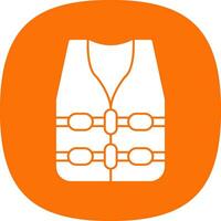 Life jacket Vector Icon Design