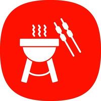 Barbecue Vector Icon Design