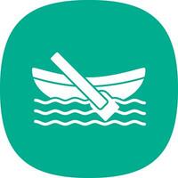 Dinghy Vector Icon Design