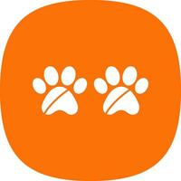 Paw Vector Icon Design