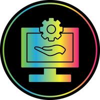 Software Support Vector Icon Design
