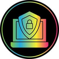 System Security Vector Icon Design