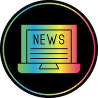 diseño de icono de vector de noticias