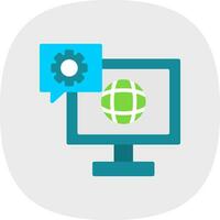 Computer science Vector Icon Design