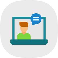 Online learning Vector Icon Design