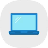 Laptop Vector Icon Design