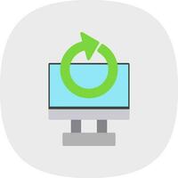 Data Recovery Vector Icon Design