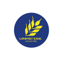 Agriculture wheat icon design png