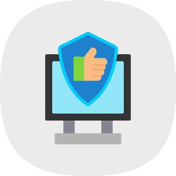 System Reliability Vector Icon Design