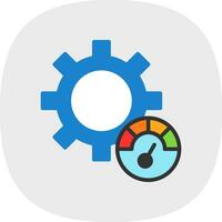 Performance Optimization Vector Icon Design