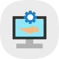 Software Support Vector Icon Design