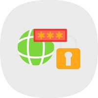 Network Security Vector Icon Design
