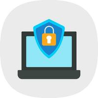 System Security Vector Icon Design