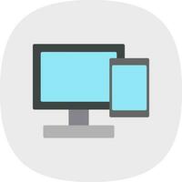 Device Compatibility Vector Icon Design