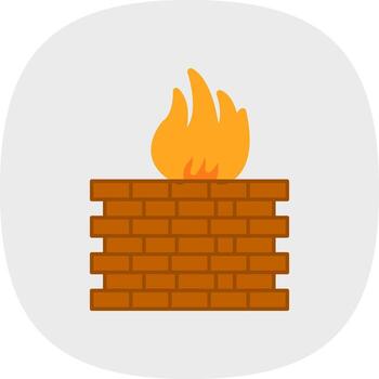 cortafuegos configuración vector icono diseño