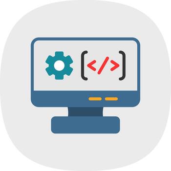 web desarrollo vector icono diseño