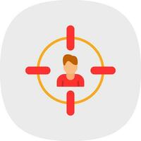 Target Audience Vector Icon Design