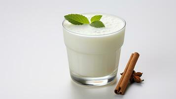 Photo of a Arak drink isolated on white background. Generative AI