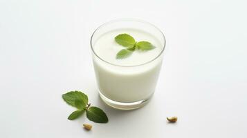 Photo of a Arak drink isolated on white background. Generative AI