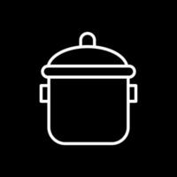 Cooking pot Vector Icon Design