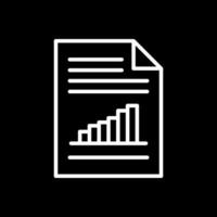 Bar Chart Vector Icon Design