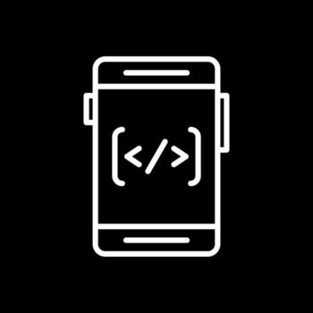 Coding Vector Icon Design