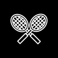 Tennis racket Vector Icon Design