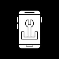 App Troubleshooting Vector Icon Design