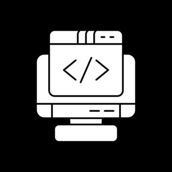 Coding Vector Icon Design