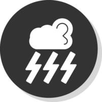 diseño de icono de vector de tormenta