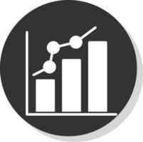 Bar chart Vector Icon Design